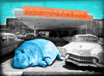 Who Parked A Blue Hippo?